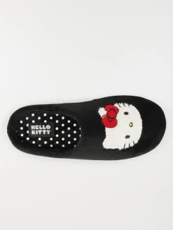 Chausson noir Hello Kitty femme (36-41)