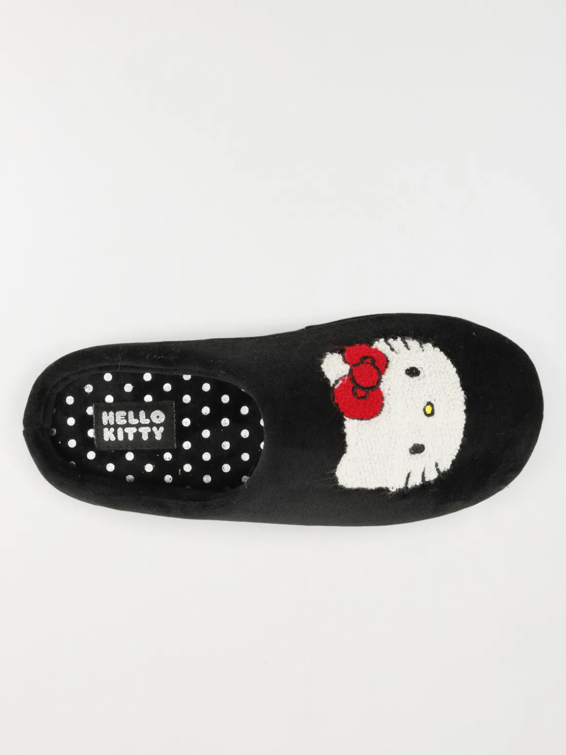 Chausson noir Hello Kitty femme (36-41)
