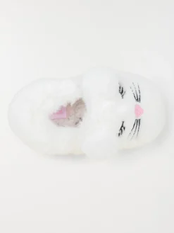 Chausson souris fille blanc (24-30)