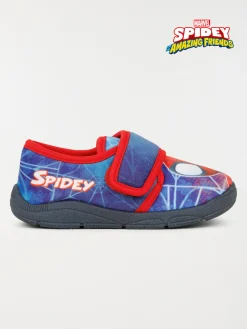 Chausson Spiderman bleu garçon (24-30)