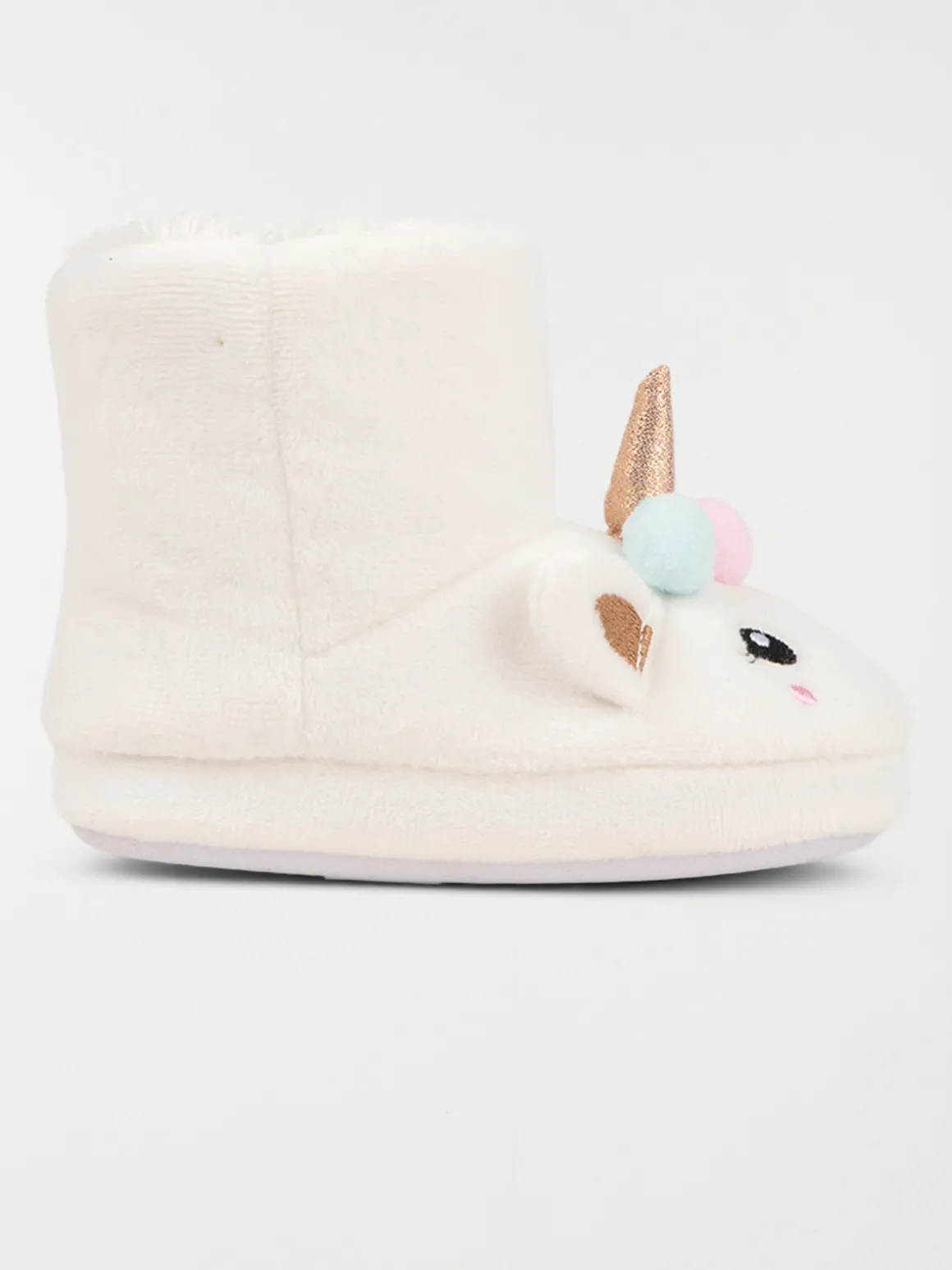 Chaussons bottes licorne fille (31-35)