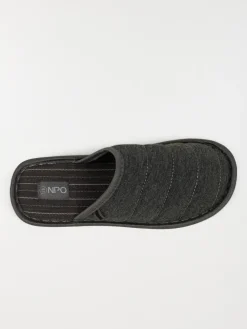 Chaussons coloris gris homme (40-46)