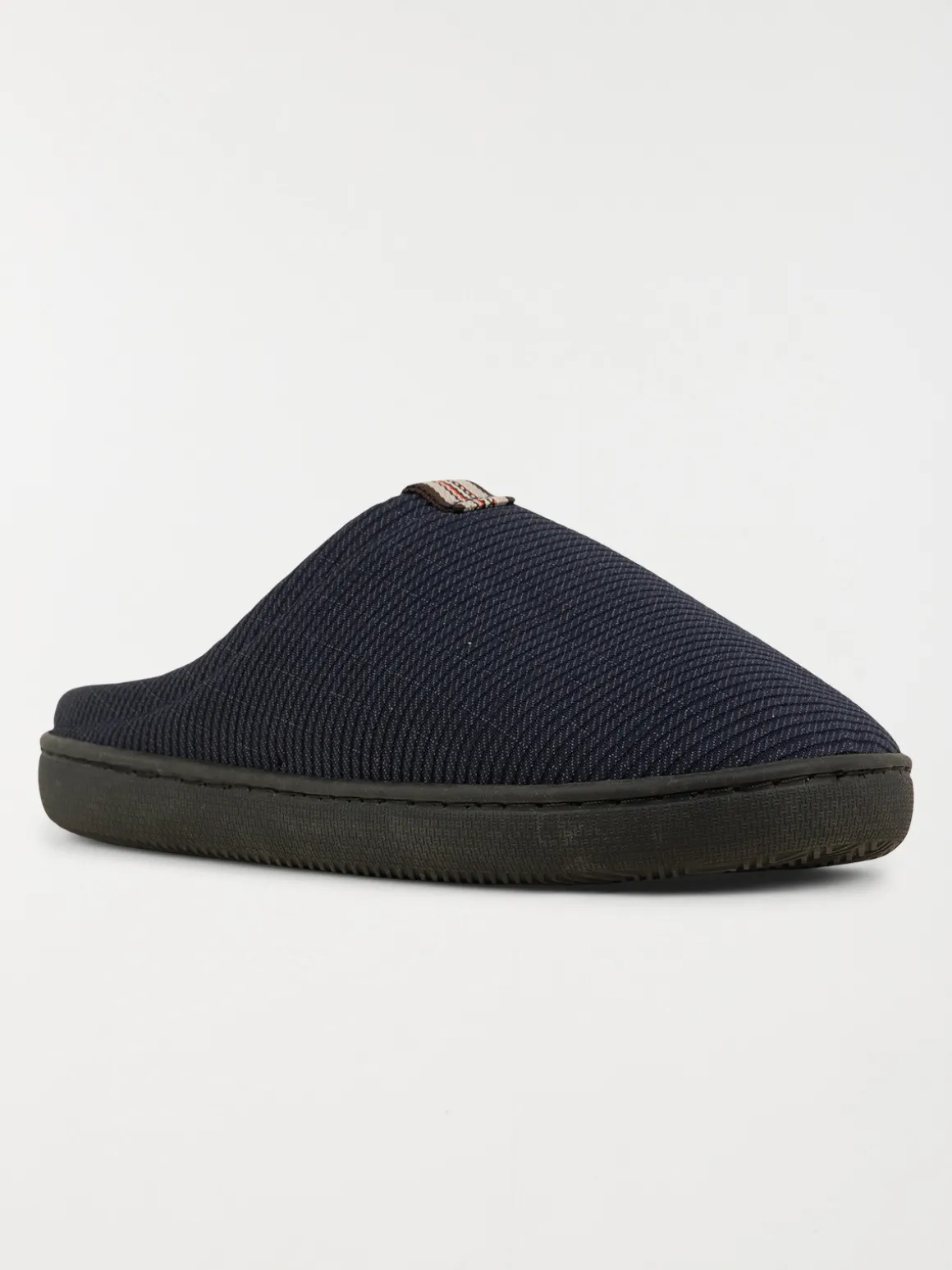 Chaussons coloris marine homme (40-46)