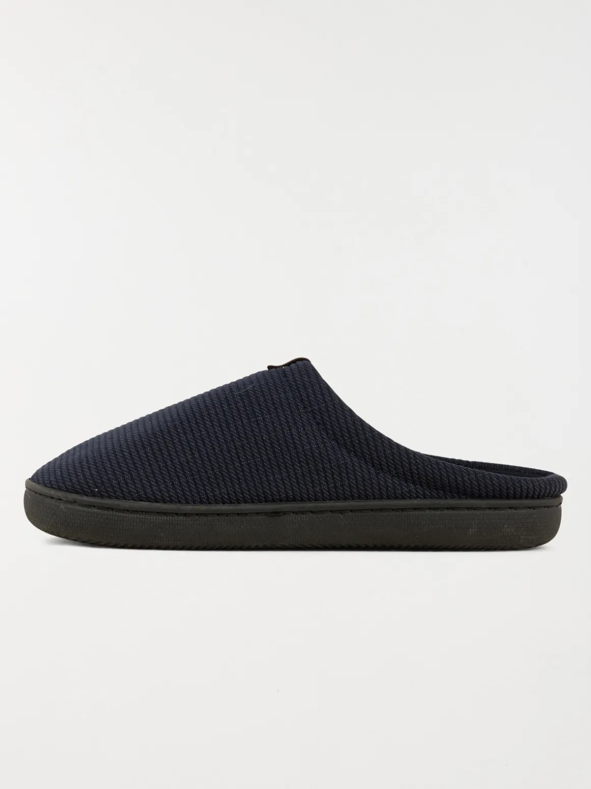 Chaussons coloris marine homme (40-46)
