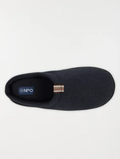 Chaussons coloris marine homme (40-46)