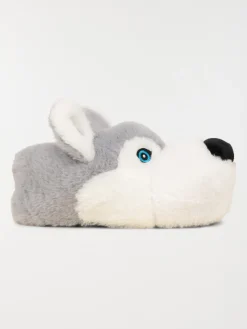Chaussons 3D loup garçon (32-39)