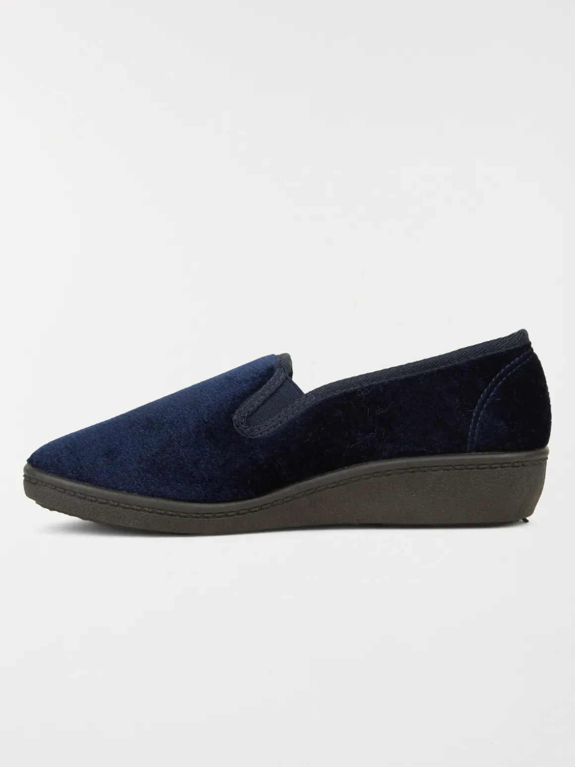 Chaussons femme coloris navy (36-41)