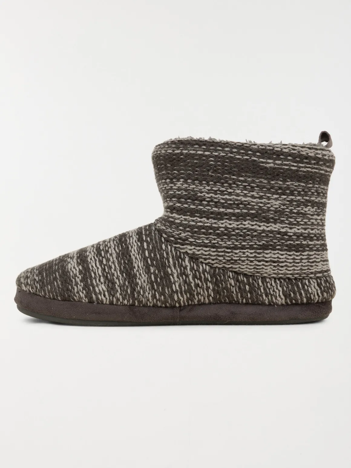 Chaussons gris à carreaux homme (40-45)