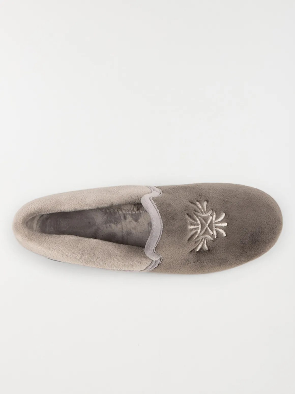 Chaussons gris femme (36-41)