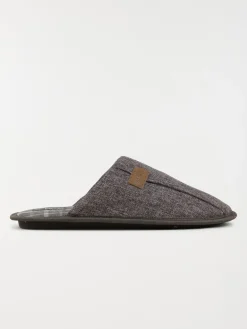 Chaussons gris homme (41-46)