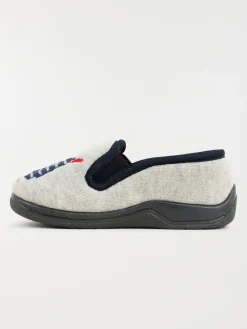 Chaussons gris monstre garçon (24-30)