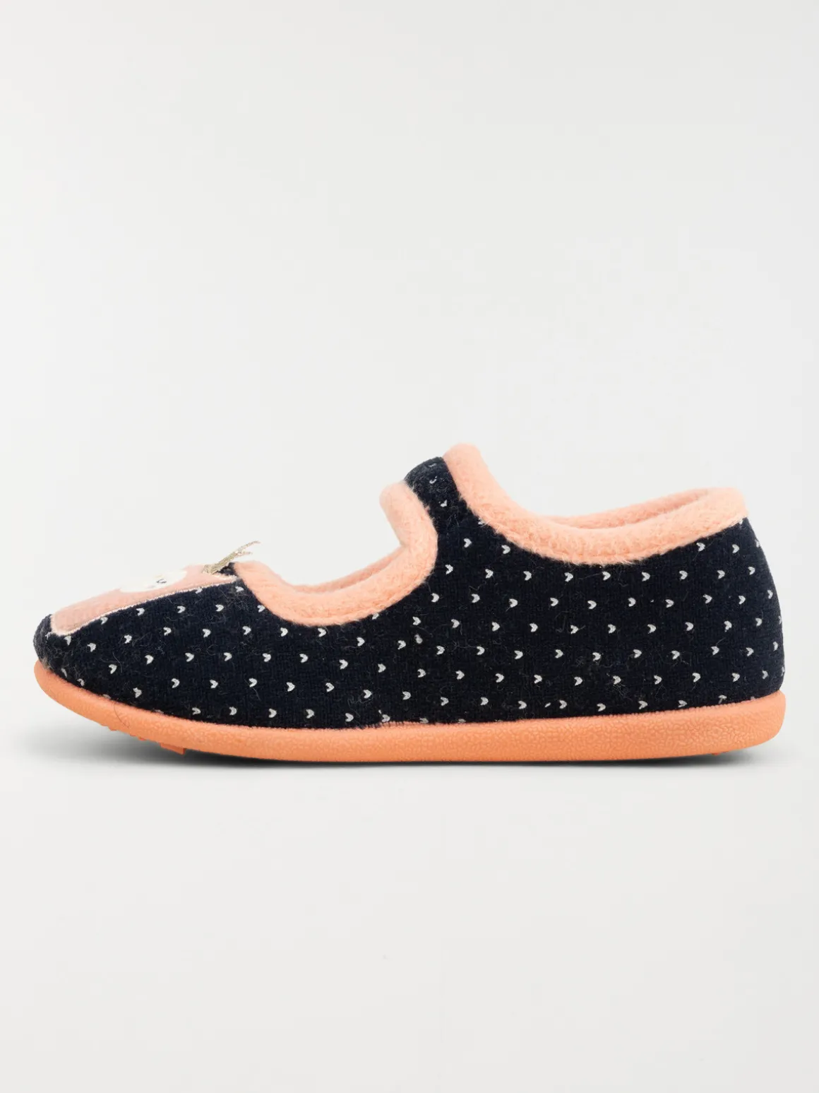 Chaussons hibou et coeur fille (24-30)