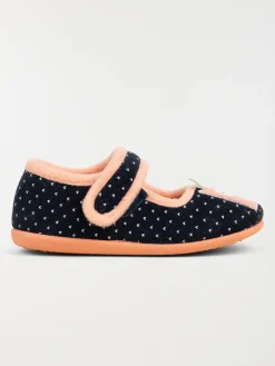 Chaussons hibou et coeur fille (24-30)