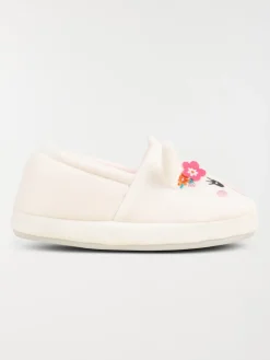 Chaussons lama 3D blanc fille (31-35)