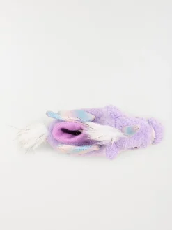 Chaussons licorne lilas fille (24-31)