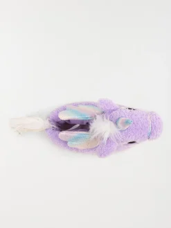 Chaussons licorne lilas fille (32-35)