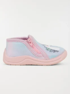Chaussons montants licorne fille (19-23)