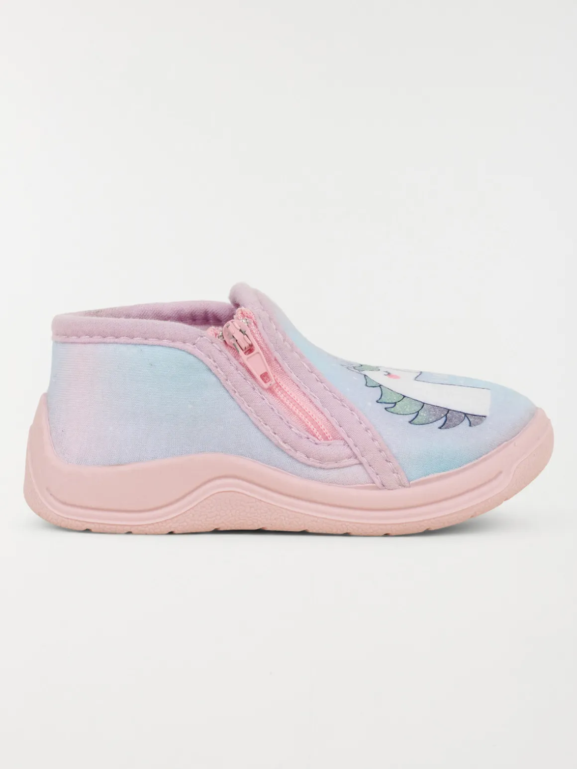 Chaussons montants licorne fille (19-23)