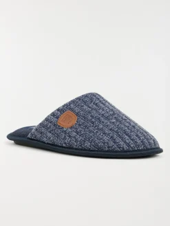 Chaussons mules homme navy (41-46)