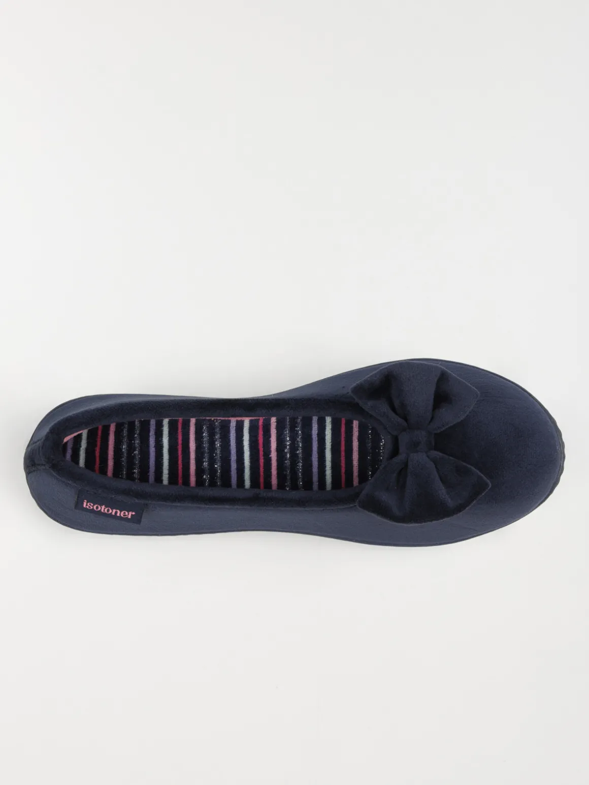 Chaussons noeud Isotoner femme (36-41)