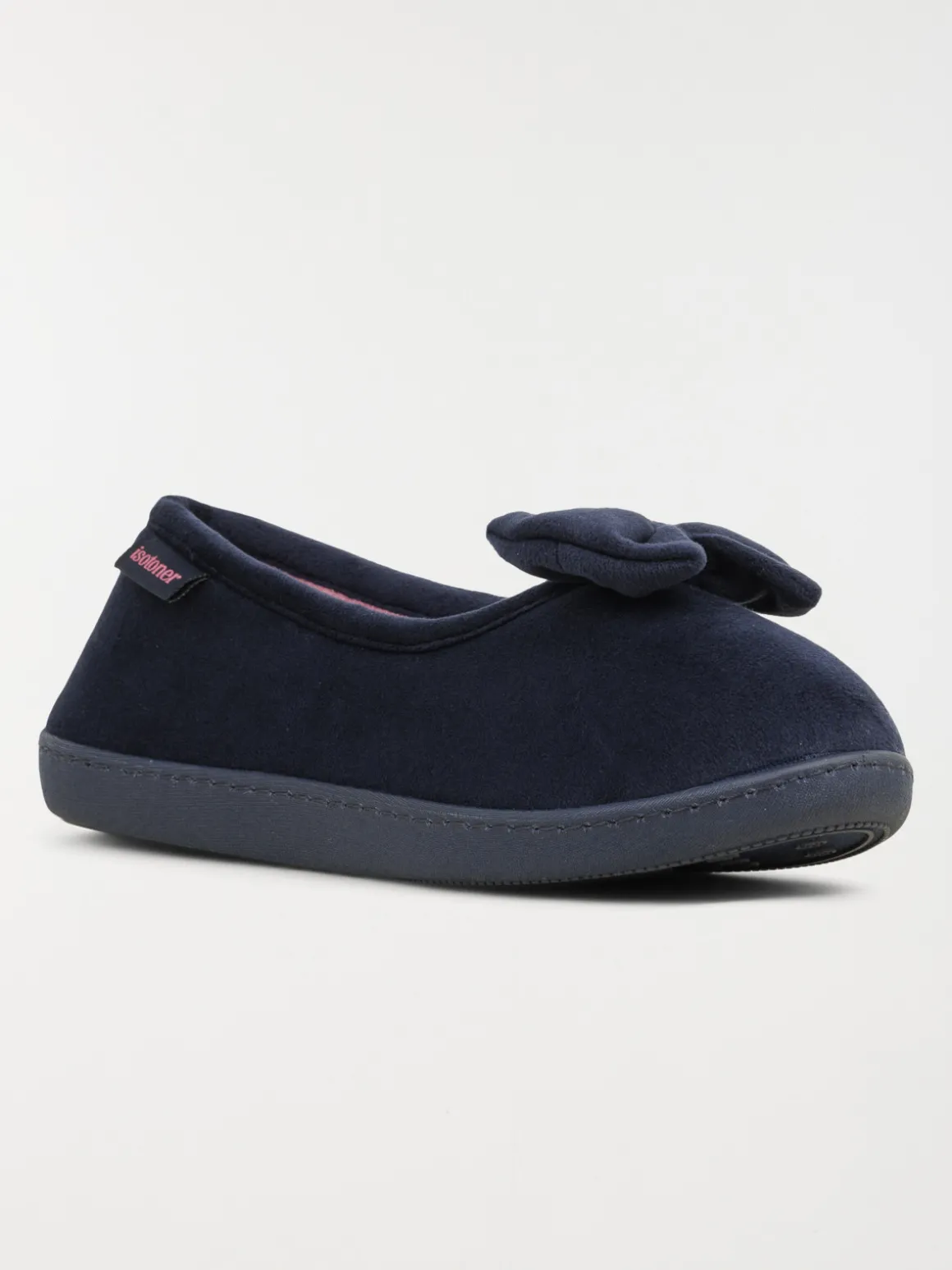 Chaussons noeud Isotoner femme (36-41)