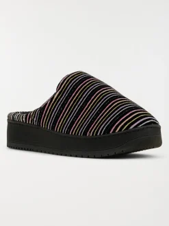 Chaussons rayé Isotoner femme (36-41)