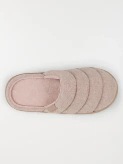 Chaussons roses Isotoner femme (36-41)
