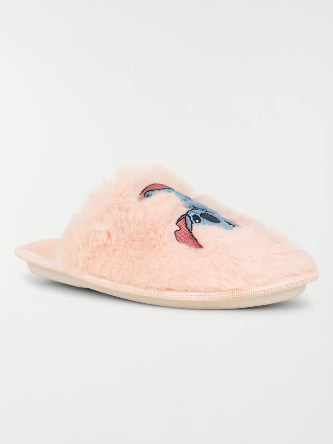 Chaussons roses Stitch femme (36-41)