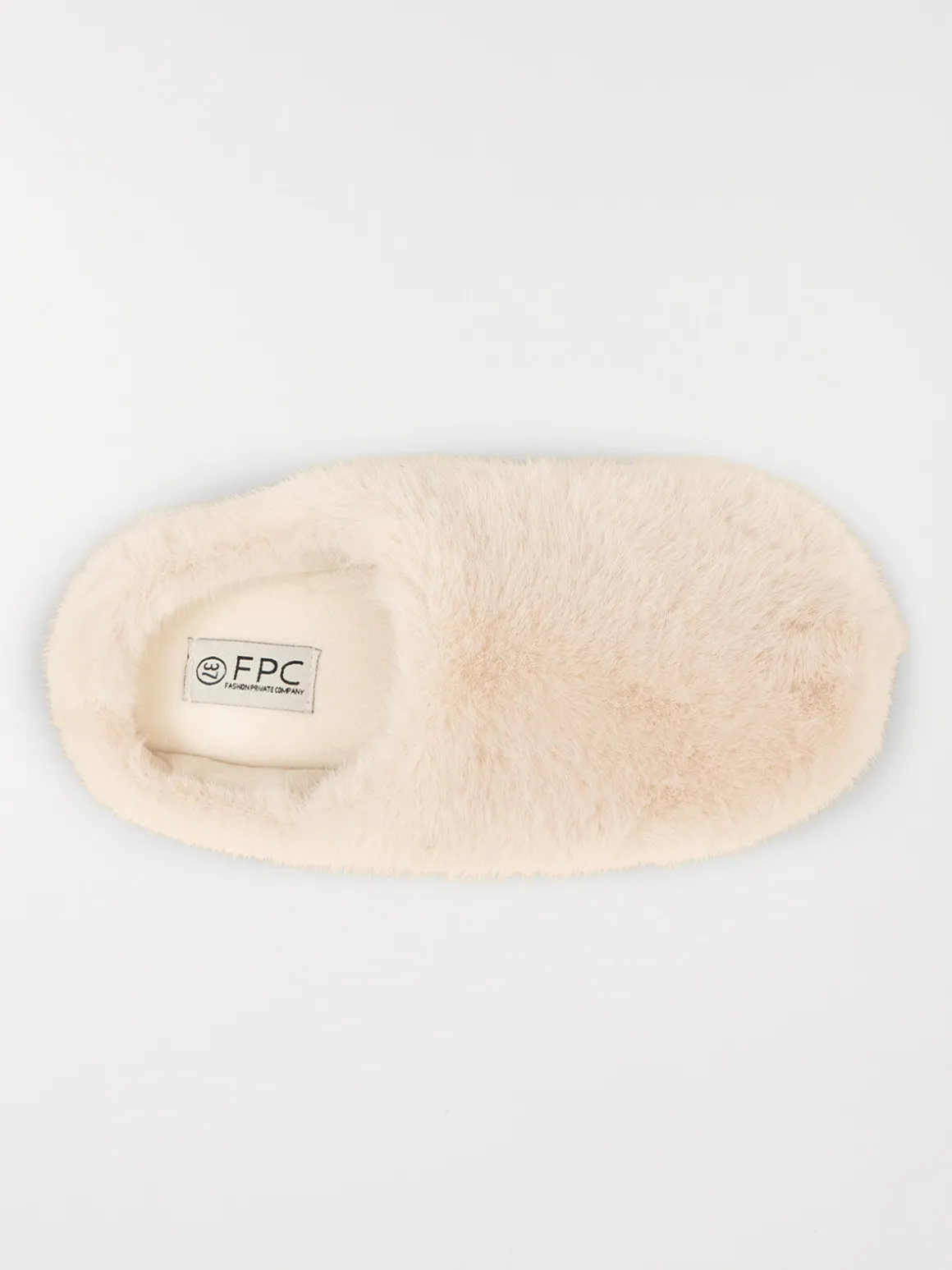 Chaussons tout doux beige femme (36-41)