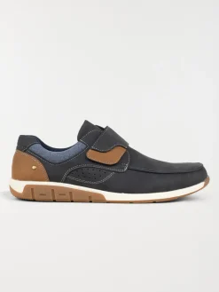 Chaussure bateau bicolore homme (41-46)