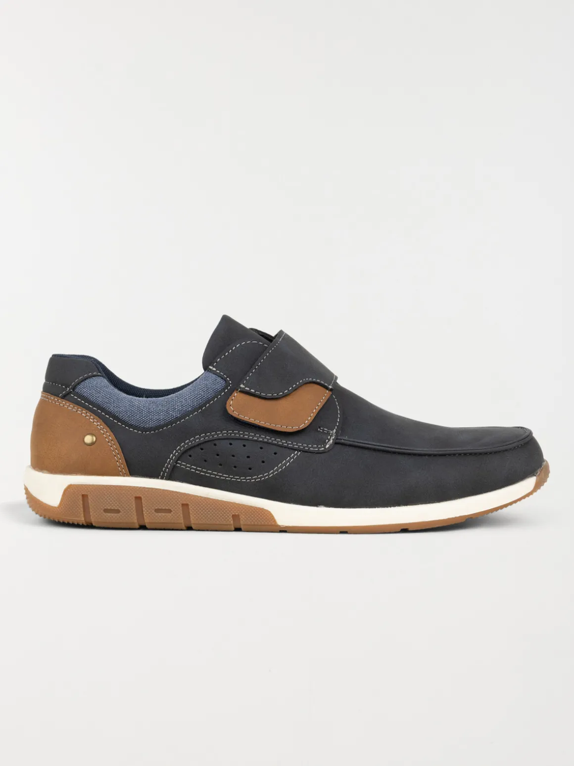 Chaussure bateau bicolore homme (41-46)