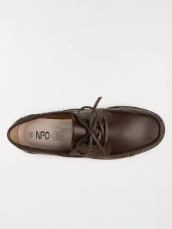 Chaussure bateau marron homme (40-45)