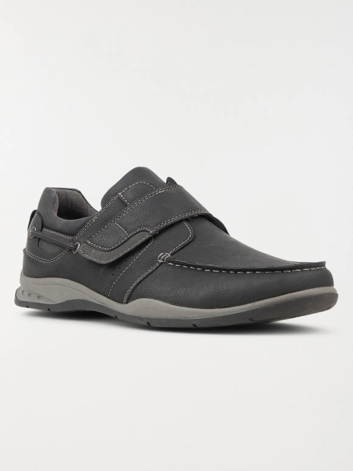 Chaussure bateau noire homme (41-46)