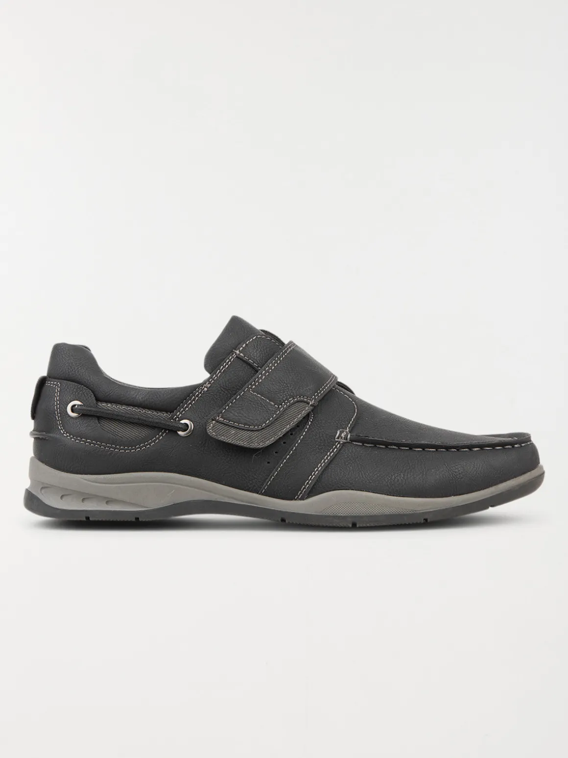 Chaussure bateau noire homme (41-46)