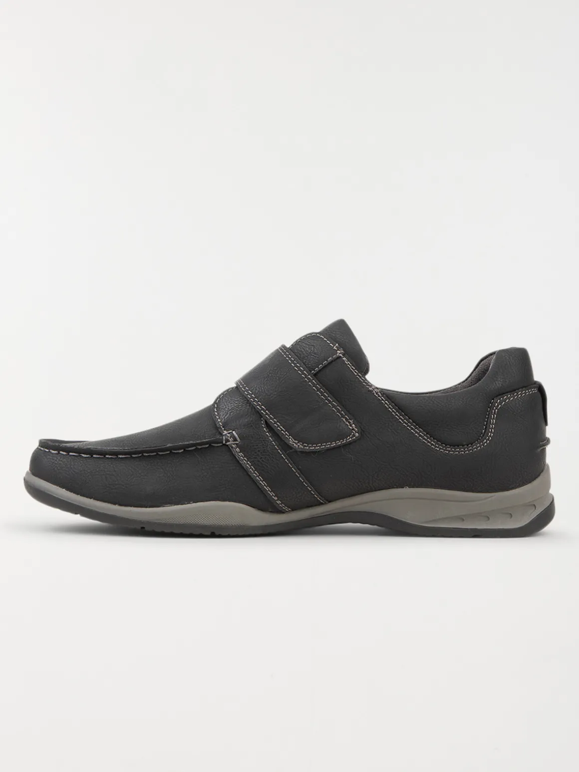 Chaussure bateau noire homme (41-46)