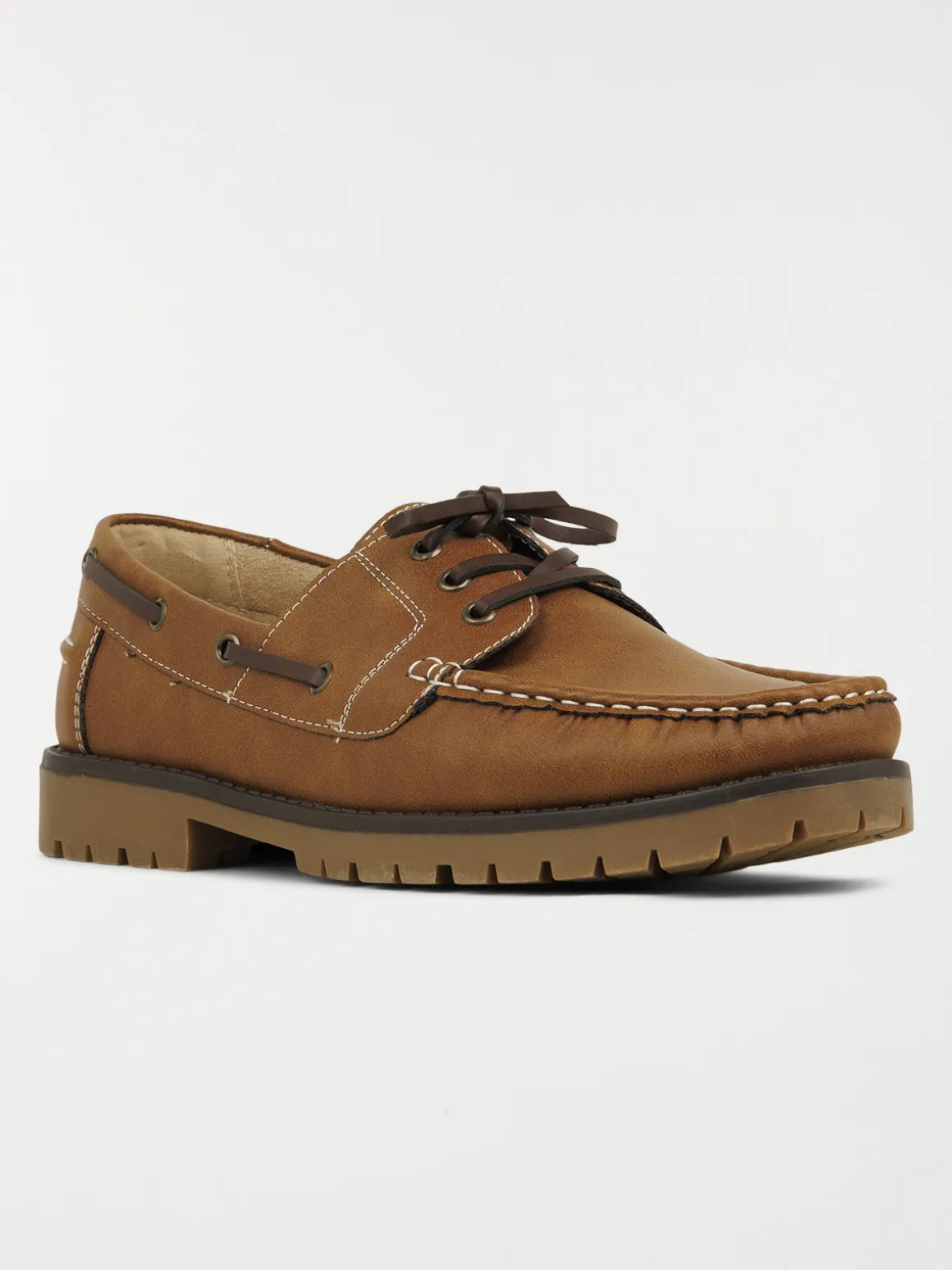 Chaussure bateau tan homme (40-45)