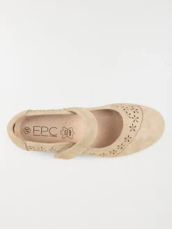 Chaussure confort beige femme (36-41)