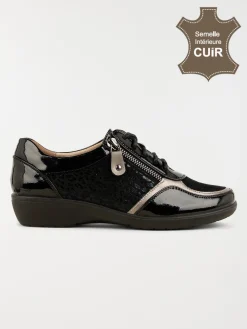 Chaussure confort femme vernie (36-41)