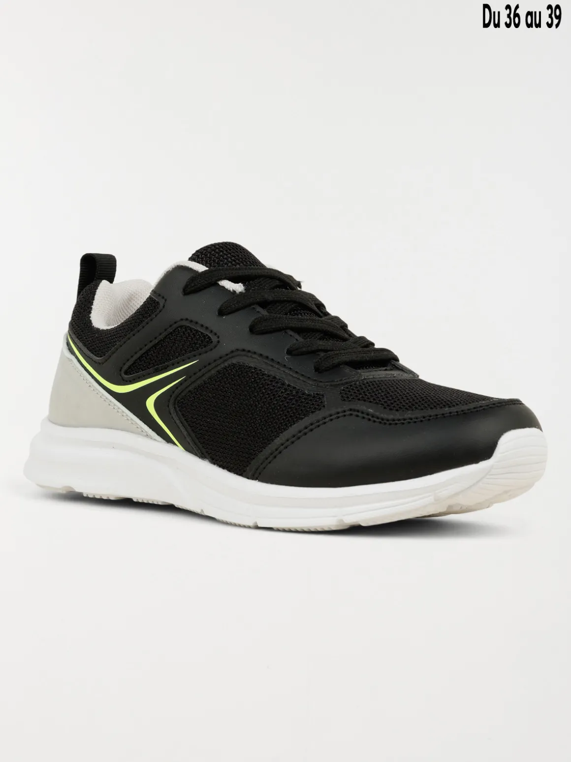 Chaussure de sport garçon noir (31-39)