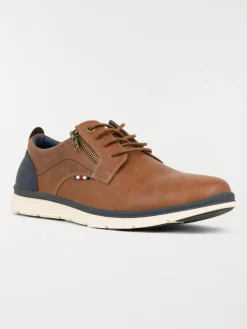 Chaussure lacet et zip homme (41-46)