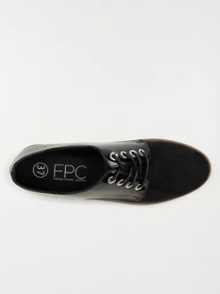 Chaussure lacet noir femme (36-41)