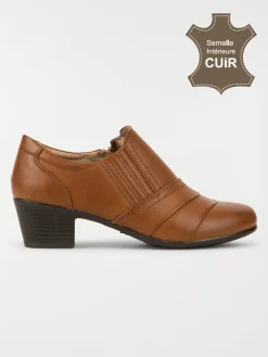 Chaussure marron à talon femme (36-41)