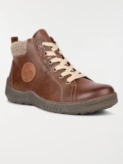 Chaussure montante femme marron (36-41)