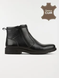 Chaussure montante noire homme (40-45)