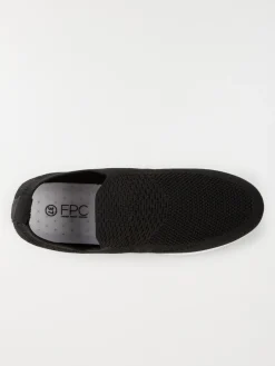 Chaussure noire compensée femme (36-41)