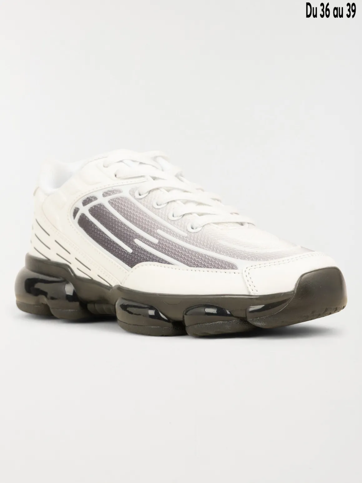 Chaussure sport blanche garçon (31-39)