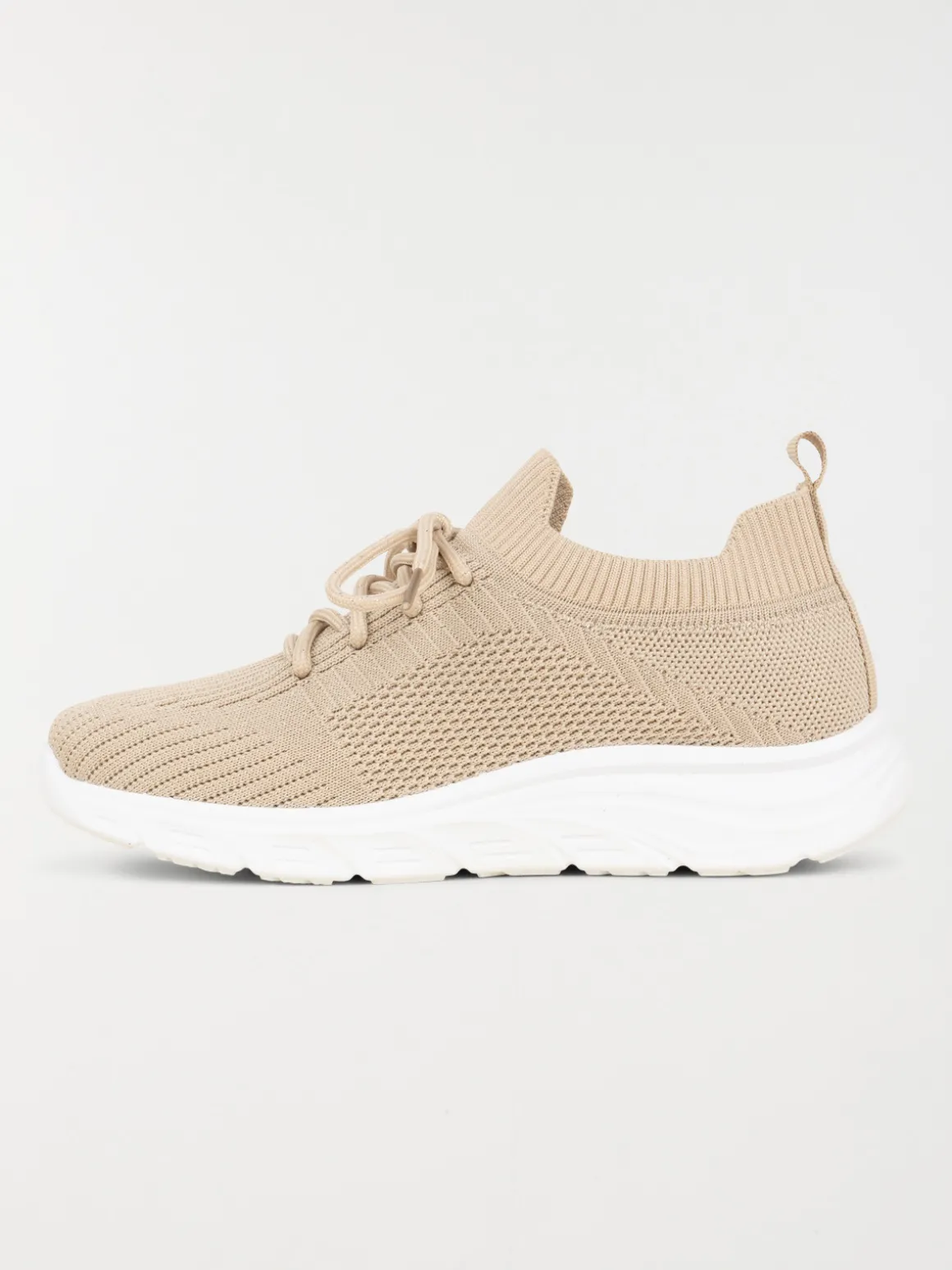 Chaussures à lacets beige femme (36-41)
