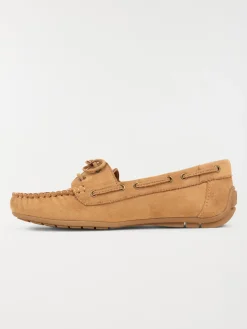 Chaussures bateau femme marron (36-41)