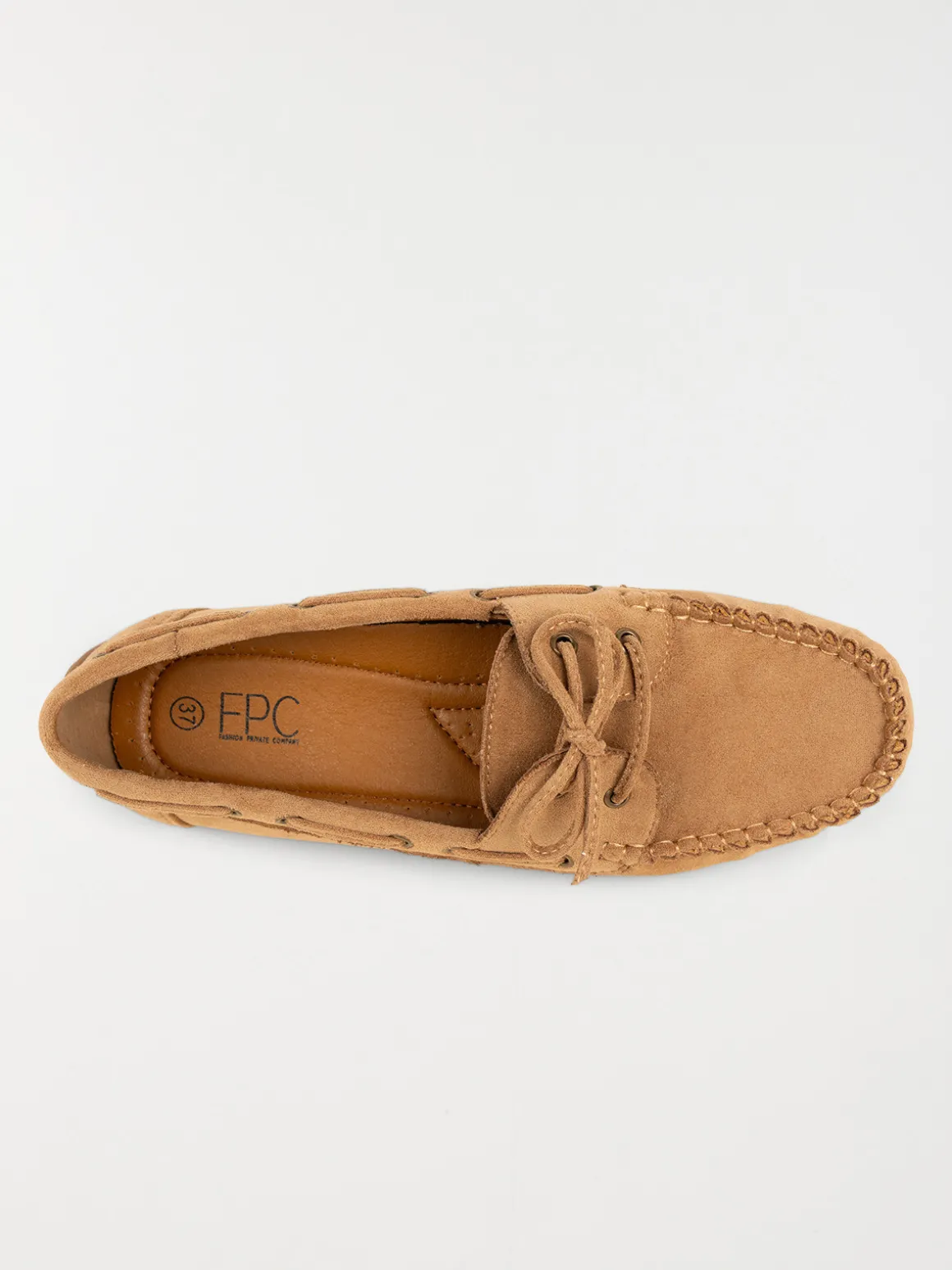 Chaussures bateau femme marron (36-41)