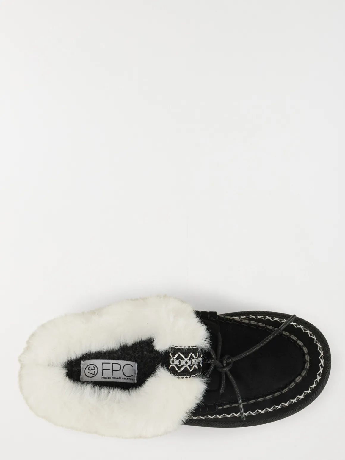 Chaussures fourrées noires femme (36-41)